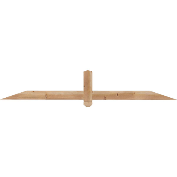 Ekena Millwork GBW072X12X0404EUG00SWR