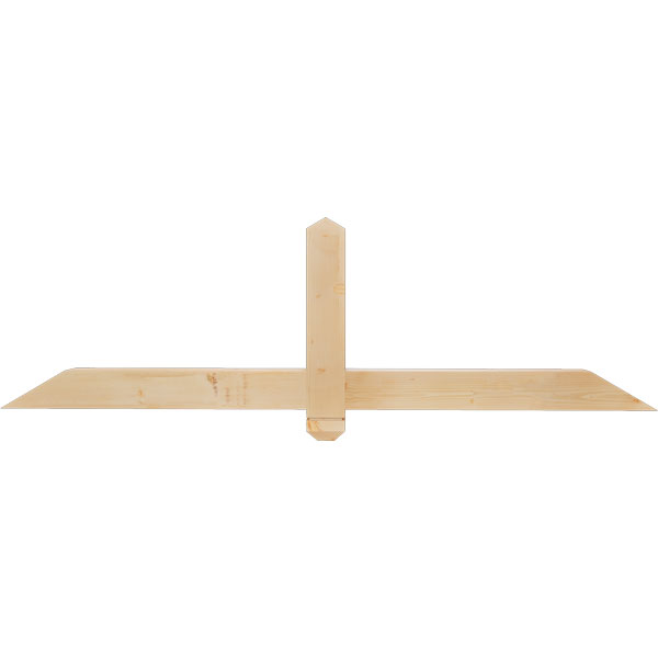 Ekena Millwork GBW060X17X0404EUG00SDF