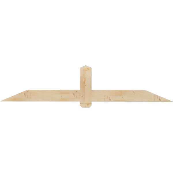 Ekena Millwork GBW084X17X0406EUG00SDF
