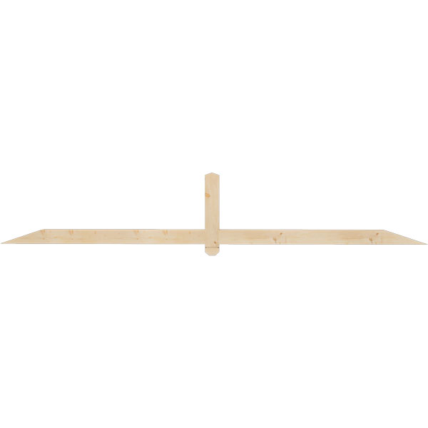 Ekena Millwork GBW108X18X0404EUG00SDF