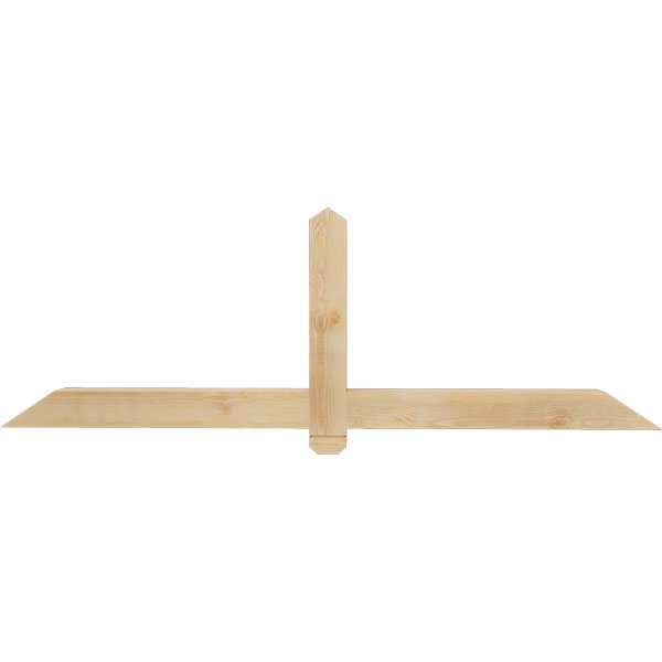 Ekena Millwork GBW072X24X0404EUG00RDF