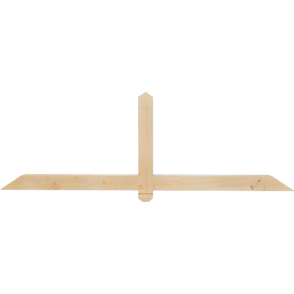 Ekena Millwork GBW072X24X0404EUG00SDF