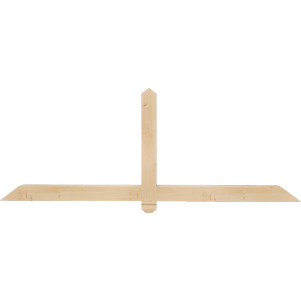 Ekena Millwork GBW072X27X0404EUG00SDF