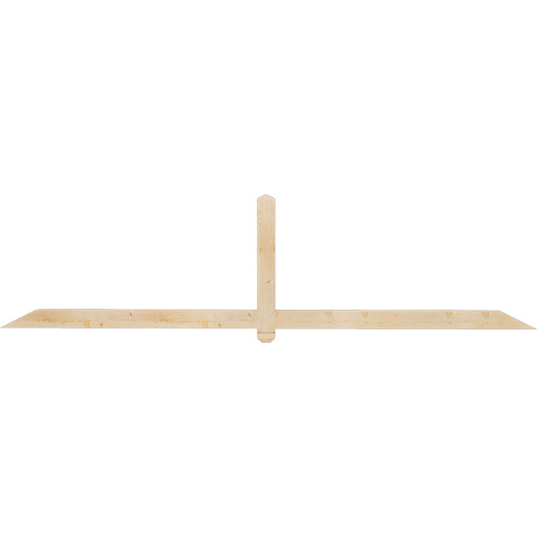Ekena Millwork GBW108X27X0404EUG00SDF