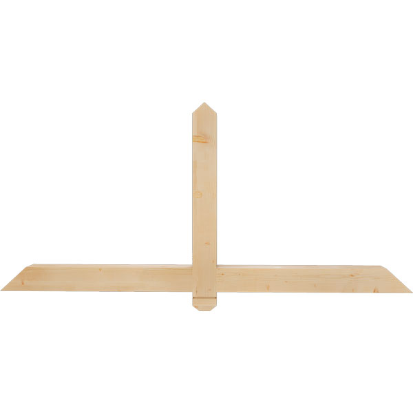 Ekena Millwork GBW060X27X0404EUG00SDF