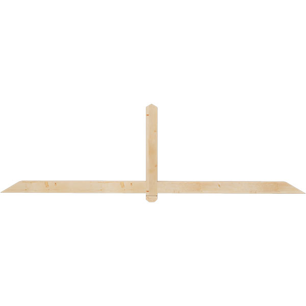 Ekena Millwork GBW096X28X0404EUG00SDF