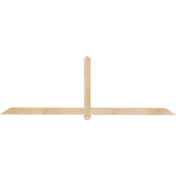 Ekena Millwork GBW096X32X0404EUG00SDF
