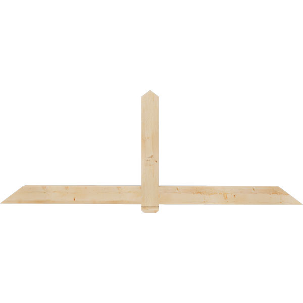Ekena Millwork GBW096X36X0406EUG00SDF