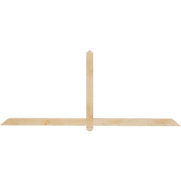 Ekena Millwork GBW096X40X0404EUG00SDF