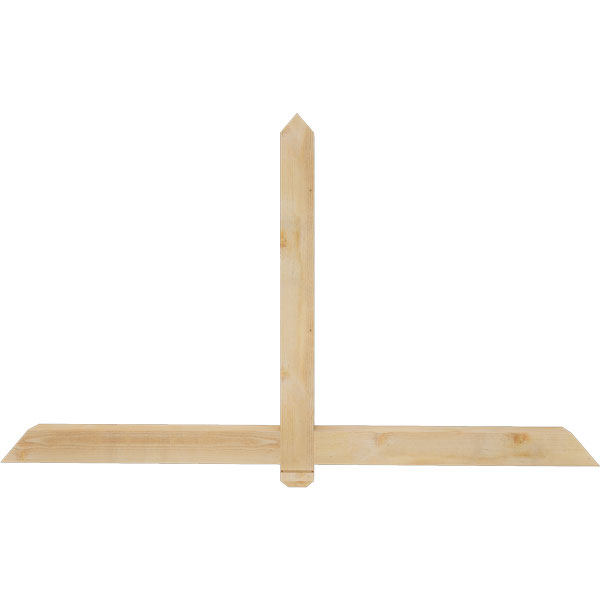 Ekena Millwork GBW072X42X0404EUG00RDF