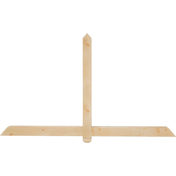 Ekena Millwork GBW072X42X0404EUG00SDF