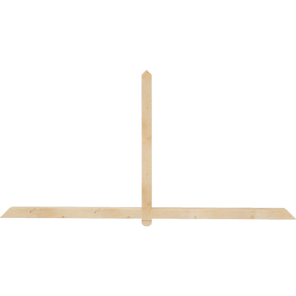 Ekena Millwork GBW108X54X0404EUG00SDF