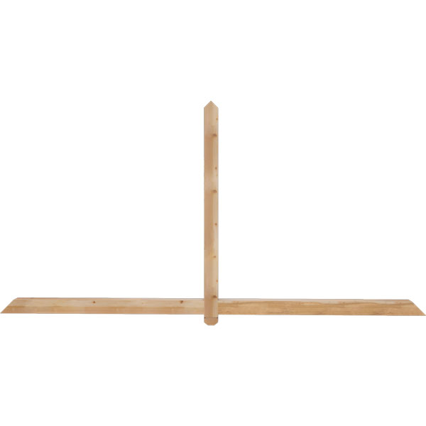 Ekena Millwork GBW108X54X0404EUG00SWR