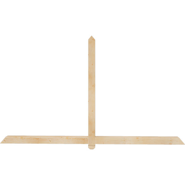 Ekena Millwork GBW096X56X0404EUG00SDF
