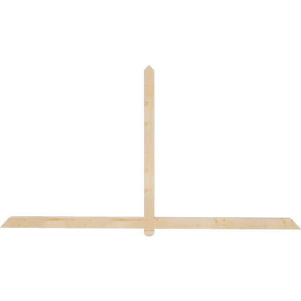 Ekena Millwork GBW108X58X0404EUG00SDF