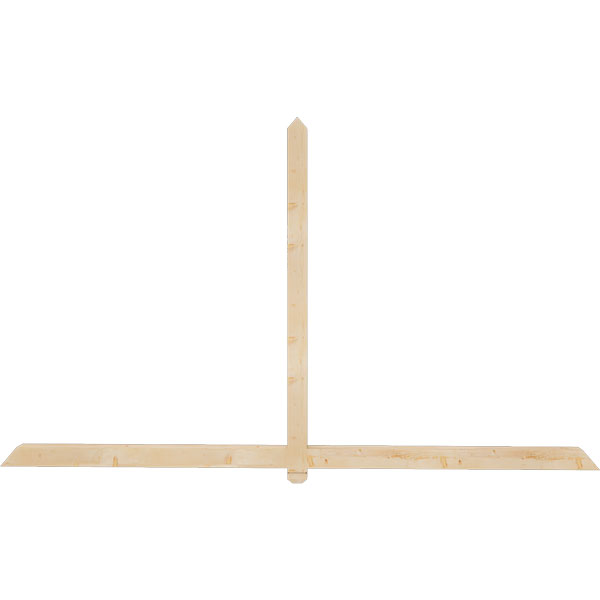 Ekena Millwork GBW108X63X0404EUG00SDF