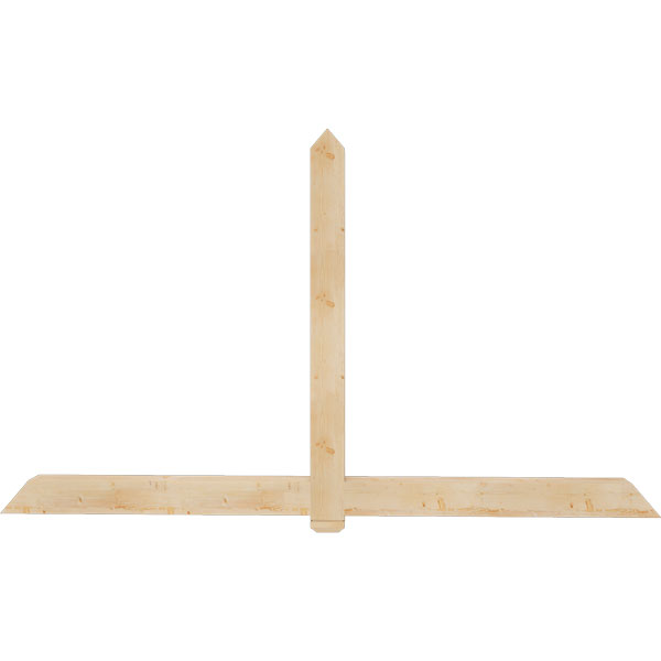 Ekena Millwork GBW108X63X0606EUG00SDF