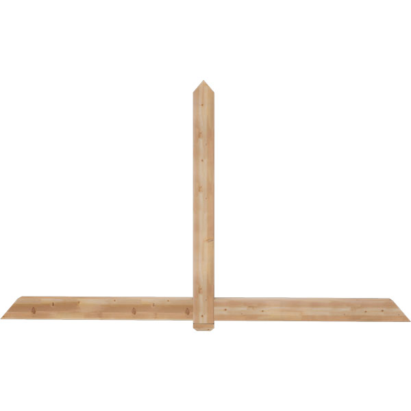 Ekena Millwork GBW108X63X0406EUG00SWR
