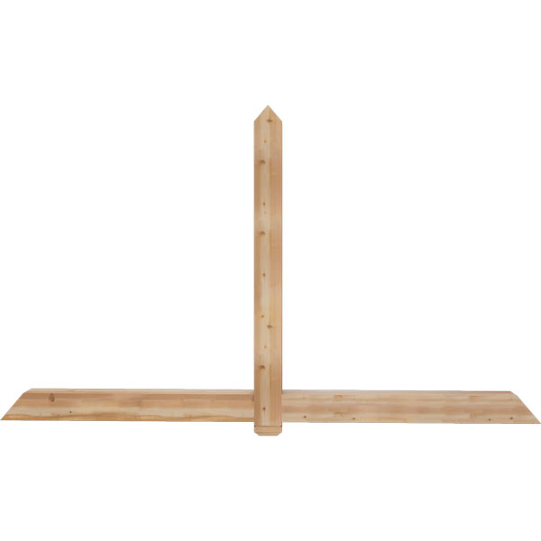 Ekena Millwork GBW108X63X0606EUG00SWR