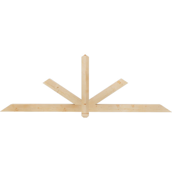 Ekena Millwork GBW084X28X0404KEN00SDF