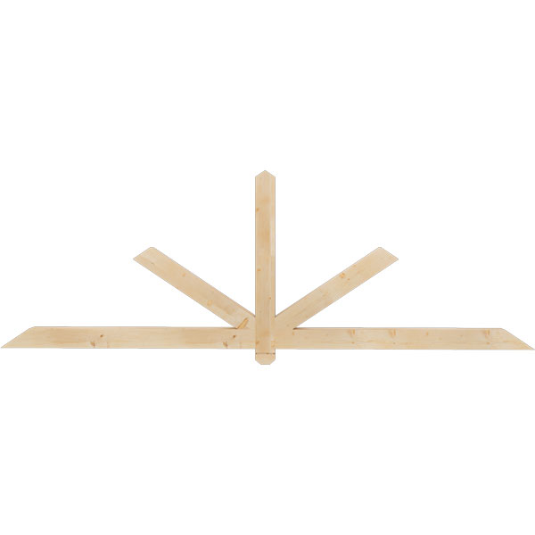 Ekena Millwork GBW096X32X0404KEN00SDF