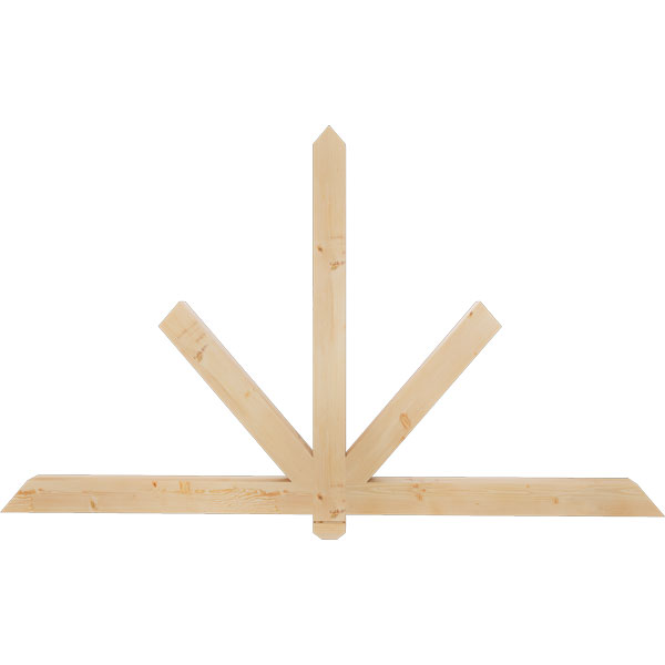 Ekena Millwork GBW072X42X0404KEN00SDF