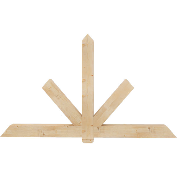 Ekena Millwork GBW084X49X0606KEN00SDF