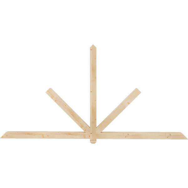 Ekena Millwork GBW108X54X0404KEN00SDF