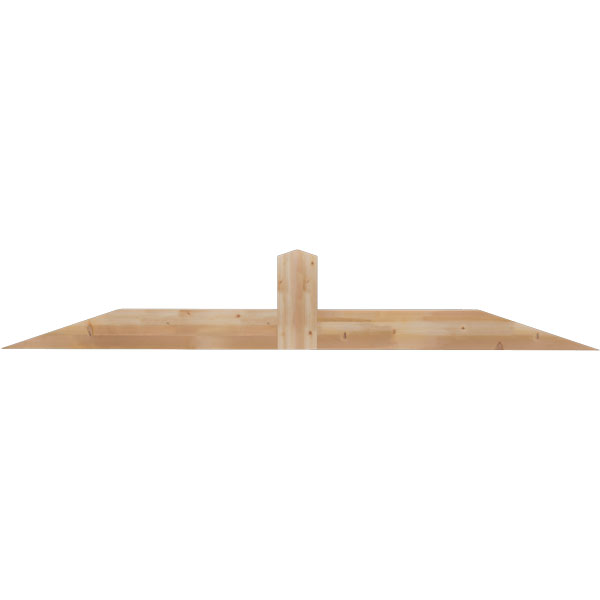 Ekena Millwork GBW084X14X0406POR00SWR