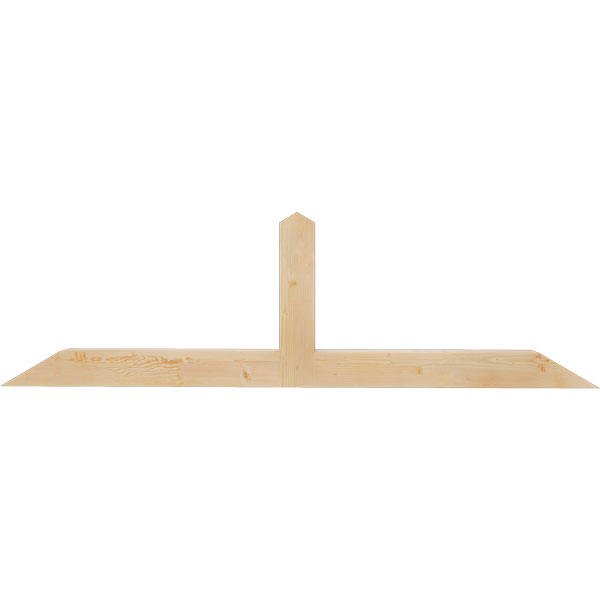 Ekena Millwork GBW060X17X0404POR00SDF