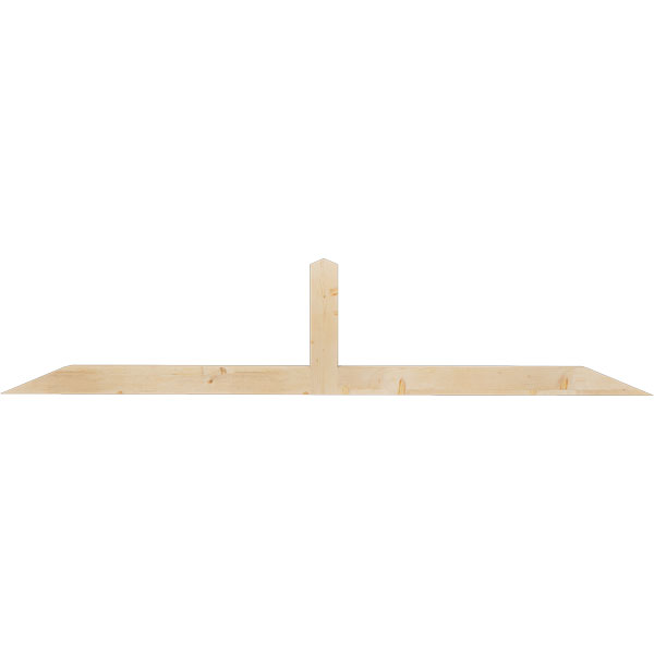 Ekena Millwork GBW084X17X0404POR00SDF