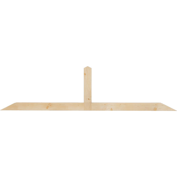 Ekena Millwork GBW084X21X0404POR00SDF