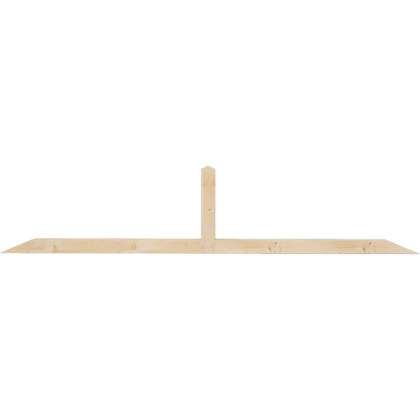 Ekena Millwork GBW108X22X0404POR00SDF
