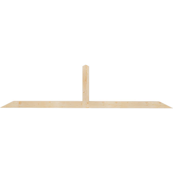 Ekena Millwork GBW096X24X0404POR00SDF