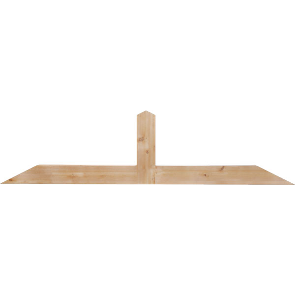 Ekena Millwork GBW096X24X0406POR00RWR