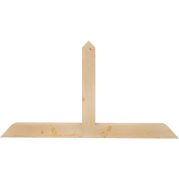 Ekena Millwork GBW048X26X0404POR00SDF