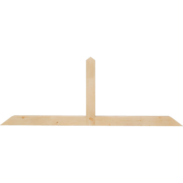 Ekena Millwork GBW072X27X0404POR00SDF