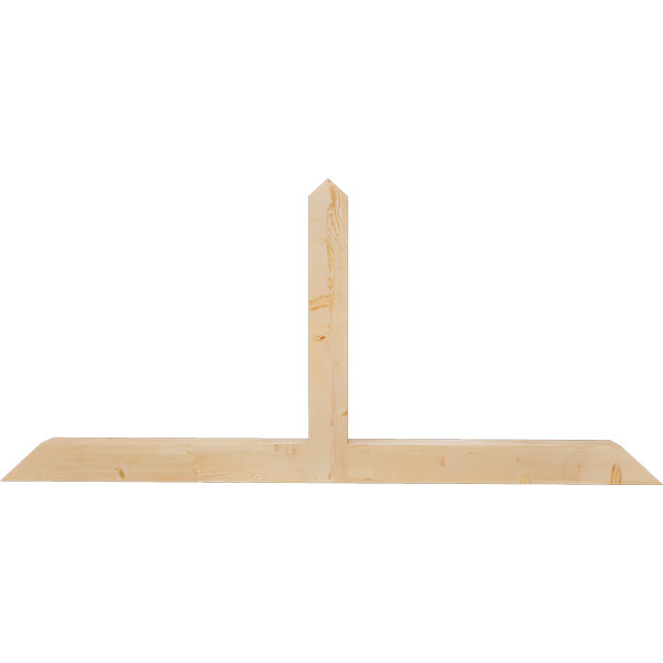 Ekena Millwork GBW060X27X0404POR00SDF