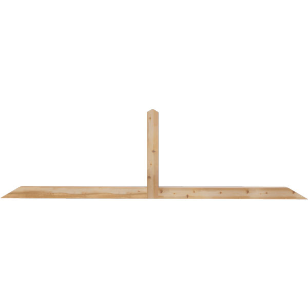 Ekena Millwork GBW096X28X0404POR00SWR