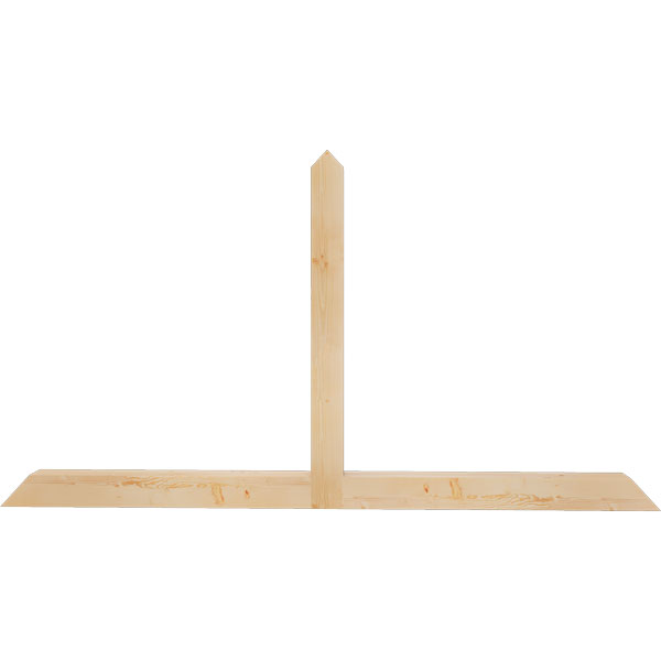 Ekena Millwork GBW072X39X0404POR00SDF