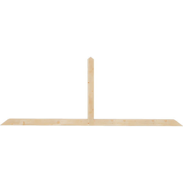 Ekena Millwork GBW108X40X0404POR00SDF