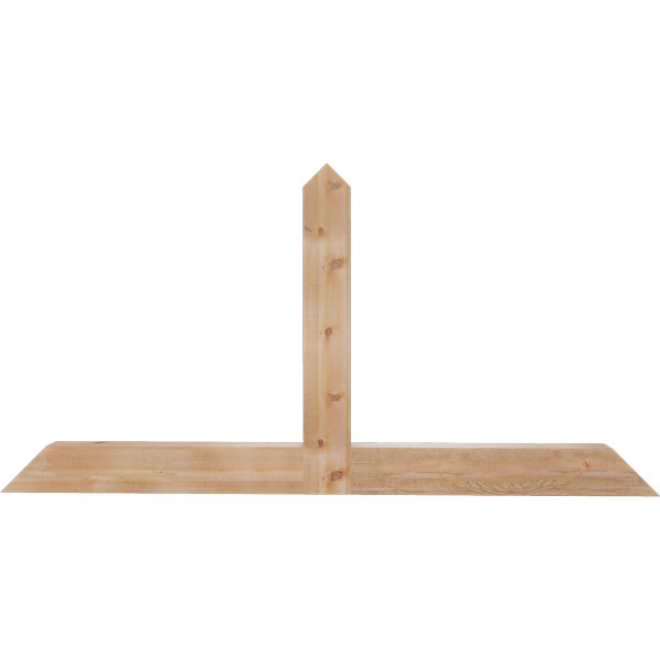 Ekena Millwork GBW084X42X0406POR00RWR