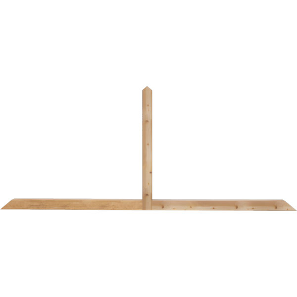 Ekena Millwork GBW108X45X0404POR00SWR