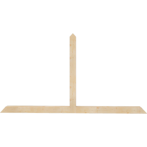 Ekena Millwork GBW084X45X0404POR00SDF