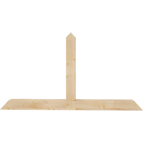 Ekena Millwork GBW084X45X0606POR00SDF