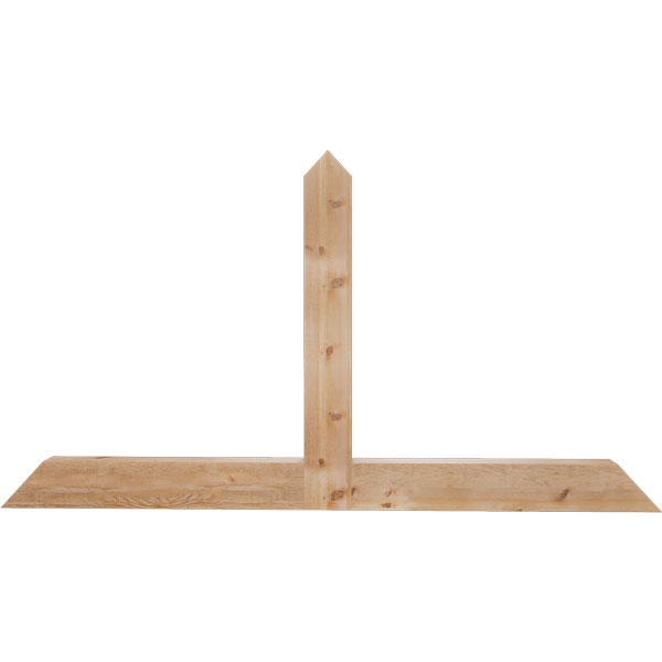 Ekena Millwork GBW084X45X0406POR00RWR