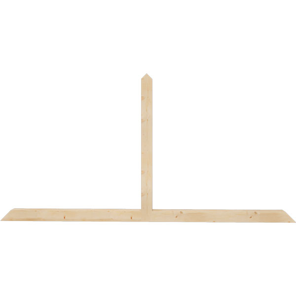 Ekena Millwork GBW096X48X0404POR00SDF