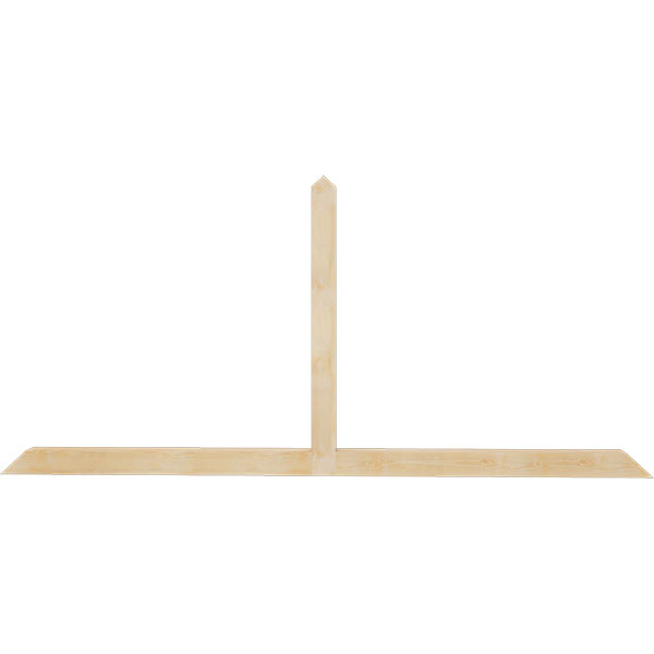 Ekena Millwork GBW108X49X0404POR00RDF
