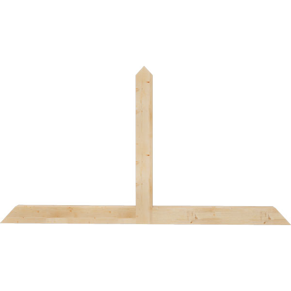 Ekena Millwork GBW096X52X0406POR00SDF