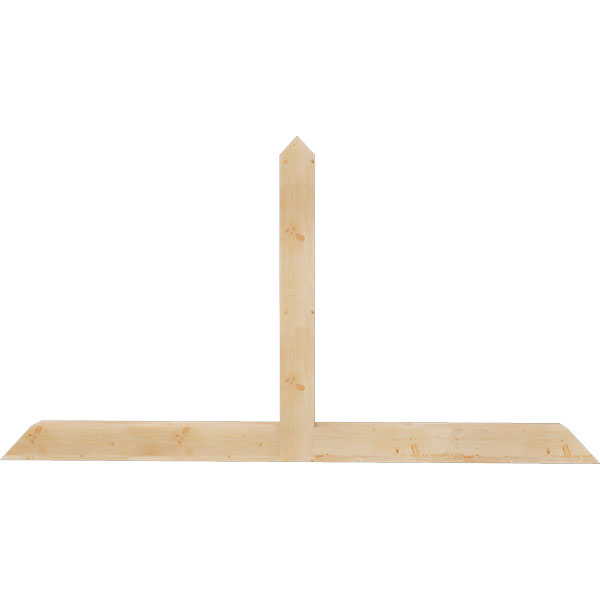 Ekena Millwork GBW096X52X0606POR00SDF